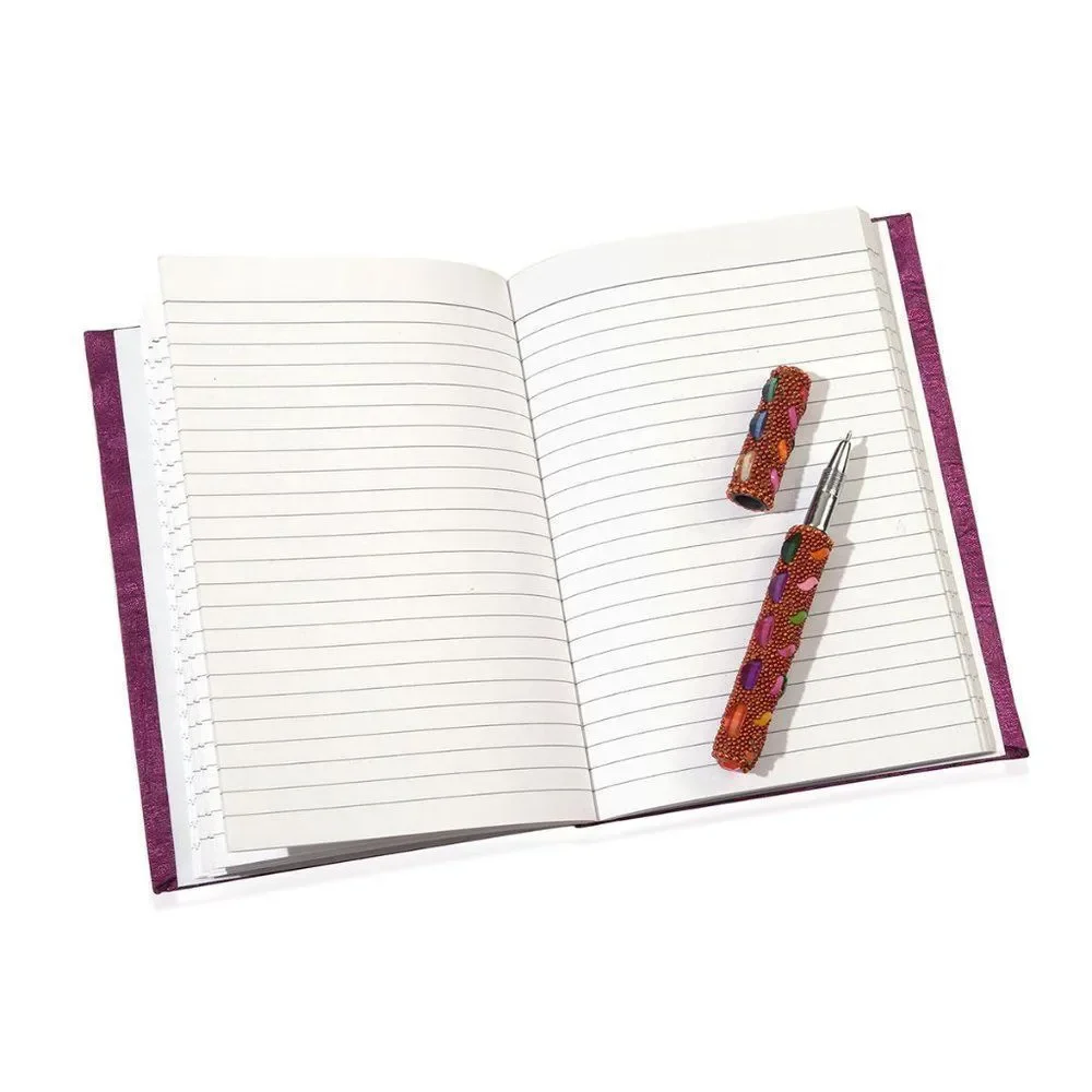 Handcrafted Embroidered Notebook Set of 3 …